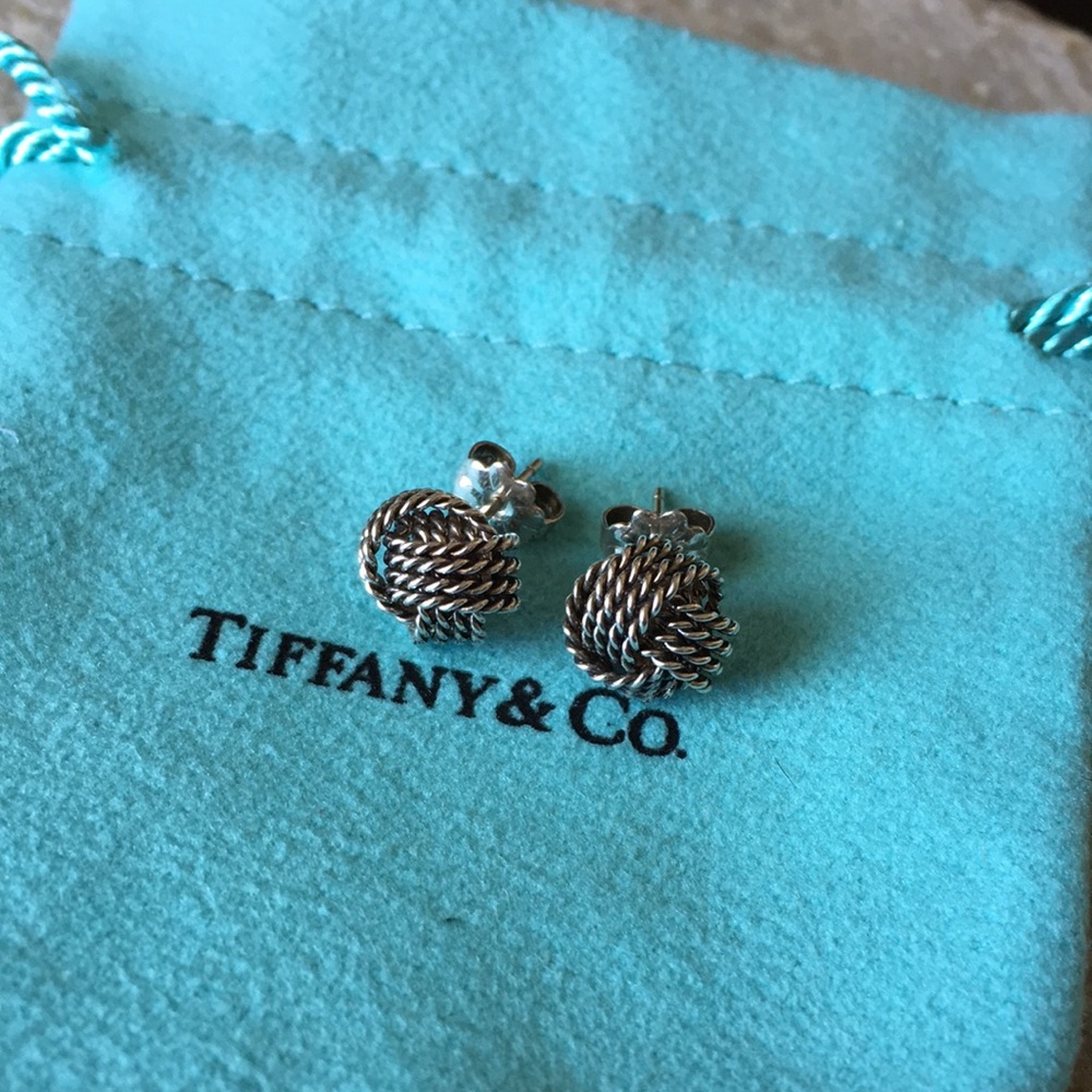 Tiffany & Co. Somerset Twist Knot Earrings